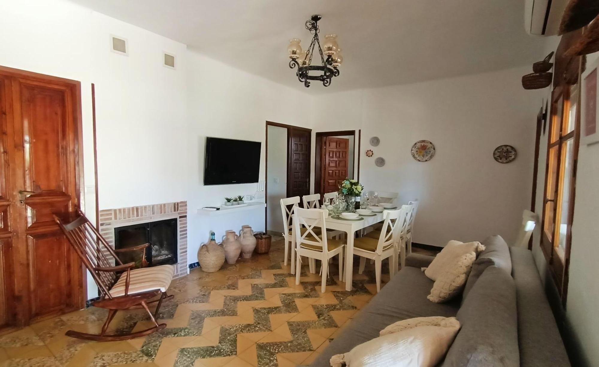 Casa Mariseta y Tonet, naturaleza a 2 km del mar Calpe Bagian luar foto