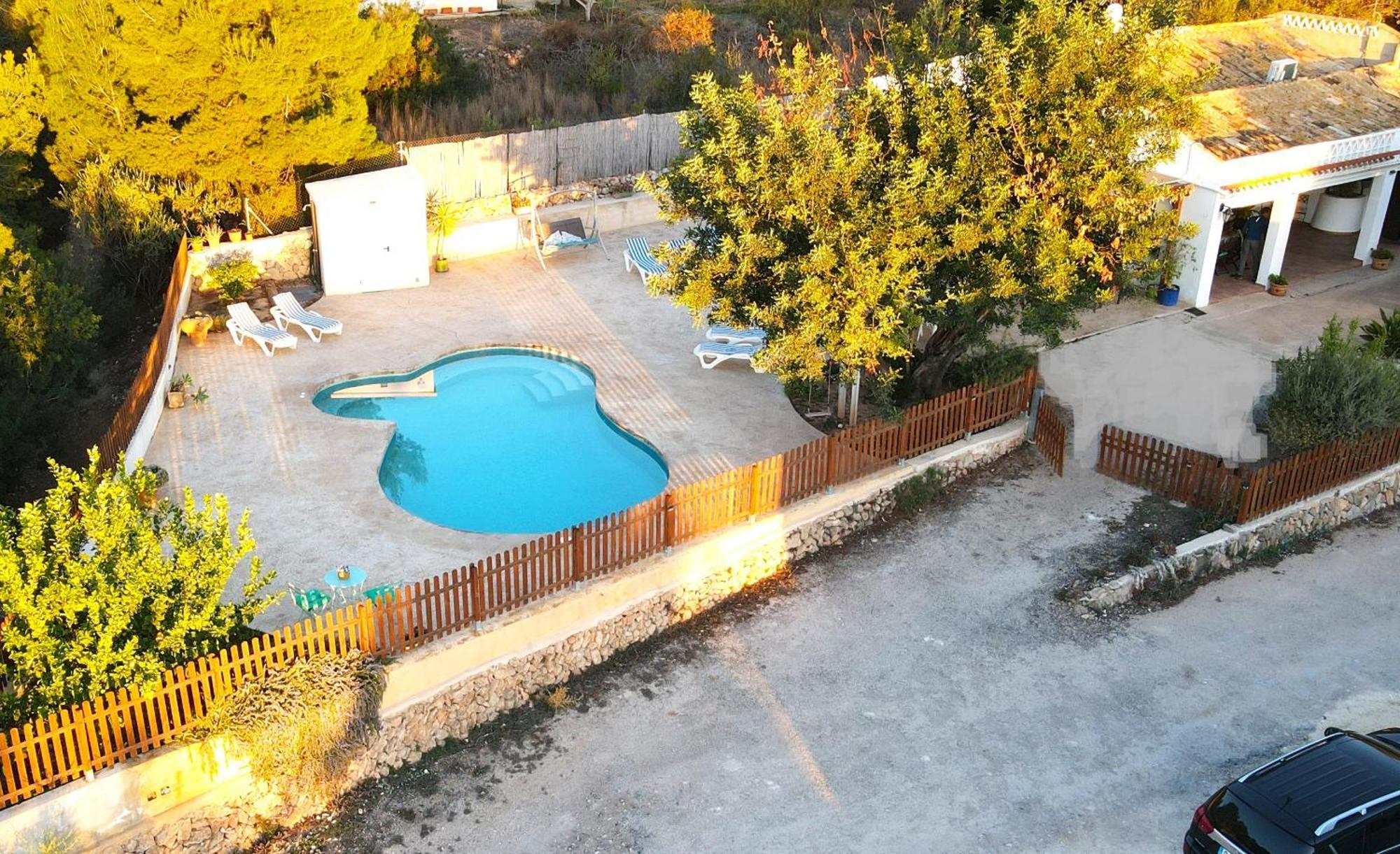 Casa Mariseta y Tonet, naturaleza a 2 km del mar Calpe Bagian luar foto