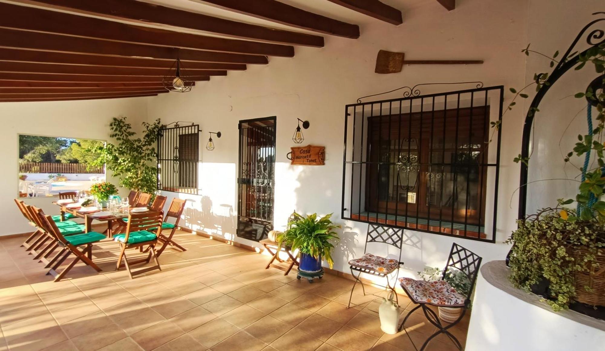Casa Mariseta y Tonet, naturaleza a 2 km del mar Calpe Bagian luar foto